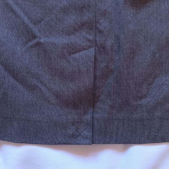 NWT Banana Republic Pockets Pencil Business Office Brown Gray Skirt 6 Small Med - Picture 6 of 12